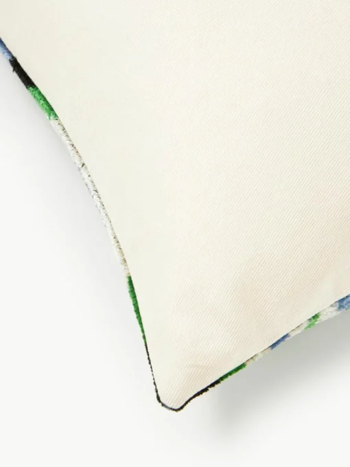 Zijden fluwelen kussenhoes Velvety met abstract patroon