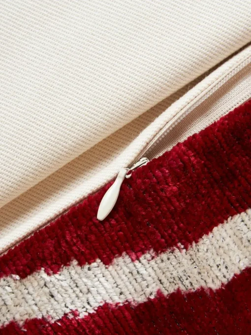 Zijden fluwelen kussenhoes Velvety met abstract patroon