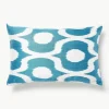 Zijden kussenhoes Silky met abstract patroon