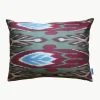Zijden kussenhoes Silky met abstract patroon