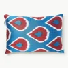 Zijden kussenhoes Silky met abstract patroon