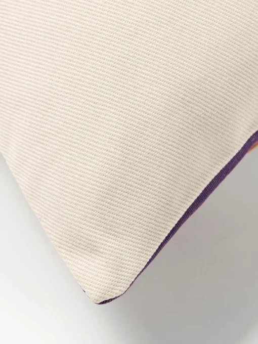 Zijden kussenhoes Silky met abstract patroon