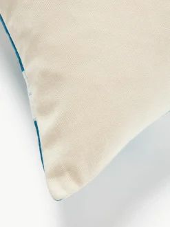 Zijden kussenhoes Silky met abstract patroon