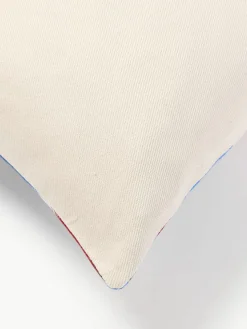 Zijden kussenhoes Silky met abstract patroon