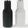 Zout & pepermolen Bottle Grinder met deksel van edelstaal, set van 2