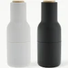 Zout & pepermolen Bottle Grinder met beukenhouten deksel, set van 2