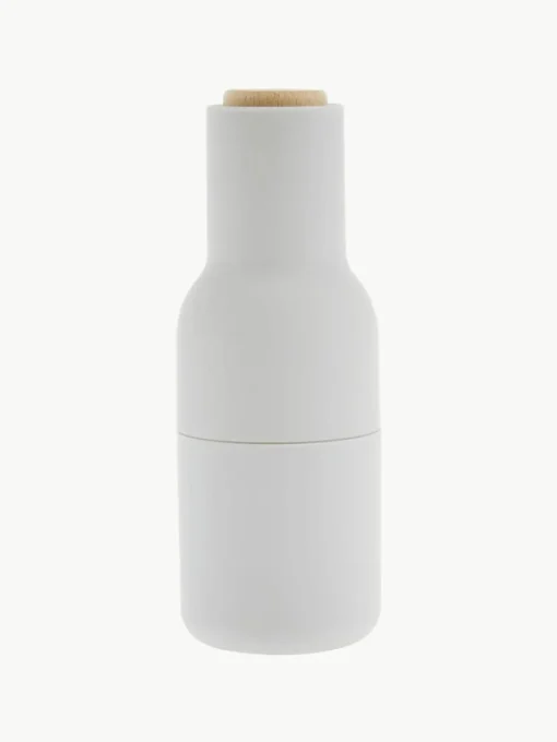 Zout & pepermolen Bottle Grinder met beukenhouten deksel, set van 2