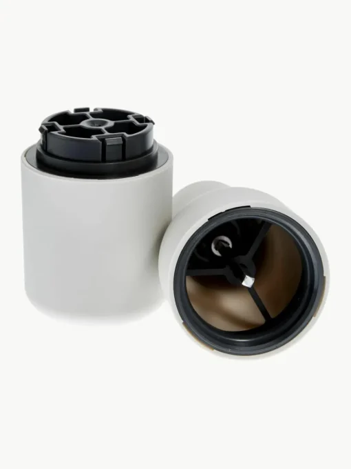 Zout & pepermolen Bottle Grinder met deksel van edelstaal, set van 2