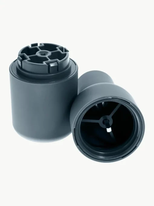 Zout & pepermolen Bottle Grinder met beukenhouten deksel, set van 2