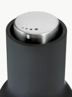 Zout & pepermolen Bottle Grinder met deksel van edelstaal, set van 2