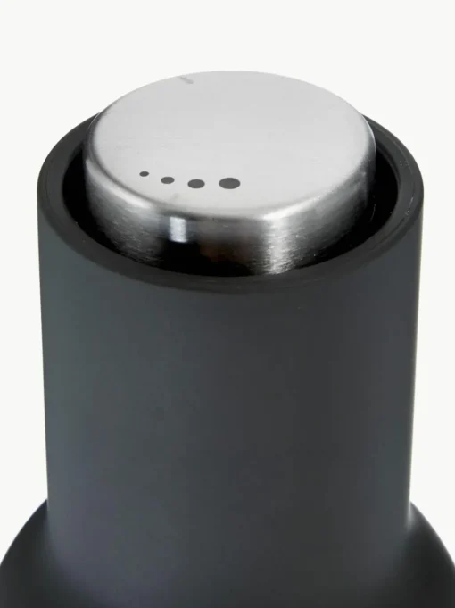 Zout & pepermolen Bottle Grinder met deksel van edelstaal, set van 2
