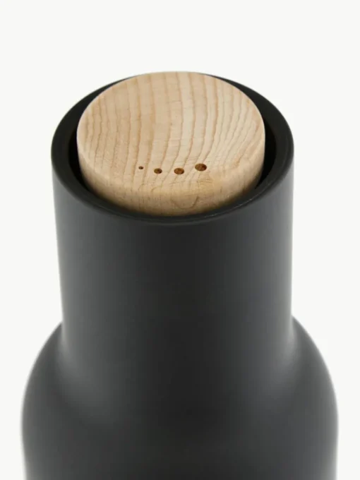 Zout & pepermolen Bottle Grinder met beukenhouten deksel, set van 2