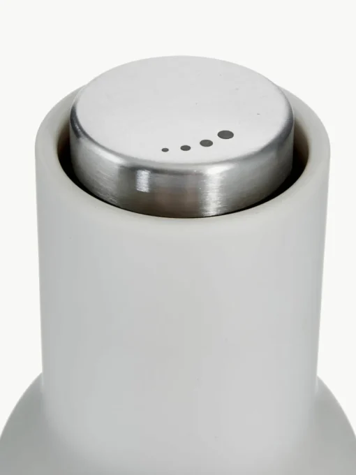Zout & pepermolen Bottle Grinder met deksel van edelstaal, set van 2