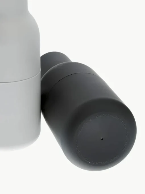 Zout & pepermolen Bottle Grinder met deksel van edelstaal, set van 2