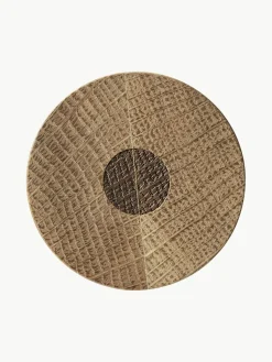 Zout- en pepermolen Bizz met houten deksel, set van 2