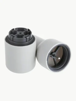 Zout- en pepermolen Bottle Grinder met walnootdeksel, set van 2