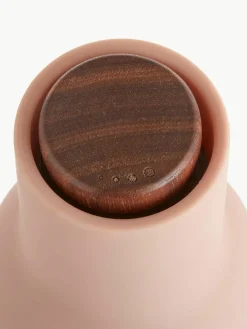 Zout- en pepermolen Bottle Grinder met walnootdeksel, set van 2
