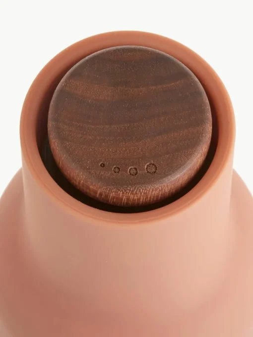 Zout- en pepermolen Bottle Grinder met walnootdeksel, set van 2