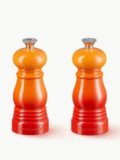 Zout- en pepermolen Creuset met keramische molen, 2-delig