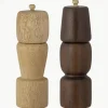 Zout- en pepermolen Sabri van hout, set van 2