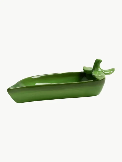 Zout- en peperstrooier Pea van dolomiet, set van 3