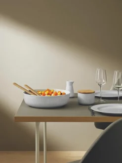 Zoutdoos Legio Nova met deksel en lepel, set van 3