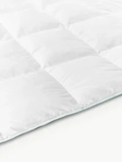 Zuiver donzen cassette-dekbed Premium, licht