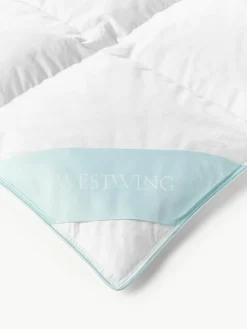 Zuiver donzen cassette-dekbed Premium, licht